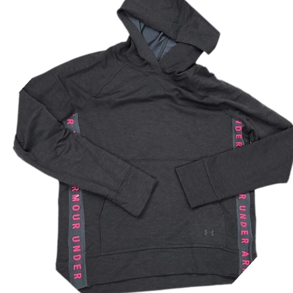 Under Armour Tech Logo Tape Hoodie - Medium - Picture 5 of 14